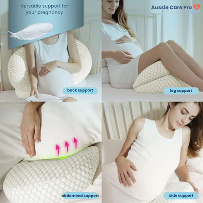 Pregnancy Pillow – Ergonomic Belly & Back Support