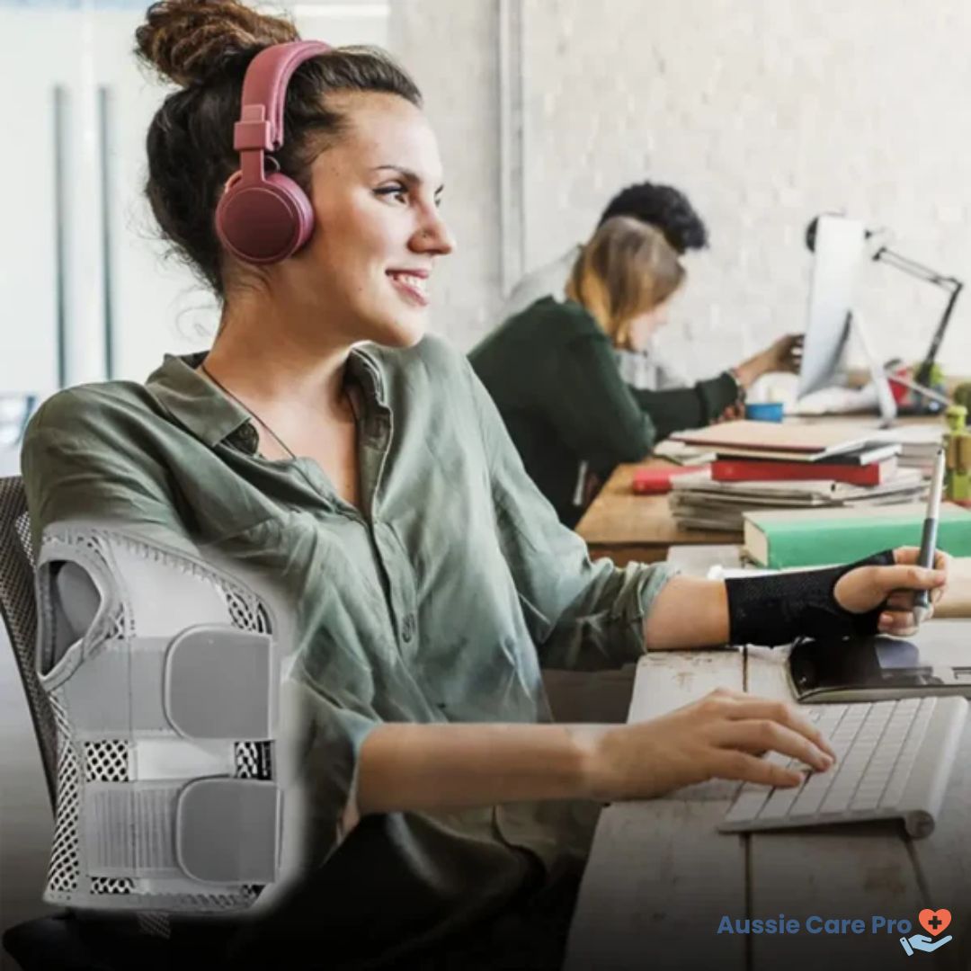 Wrist Support Brace – Adjustable Compression & Comfortable Relief