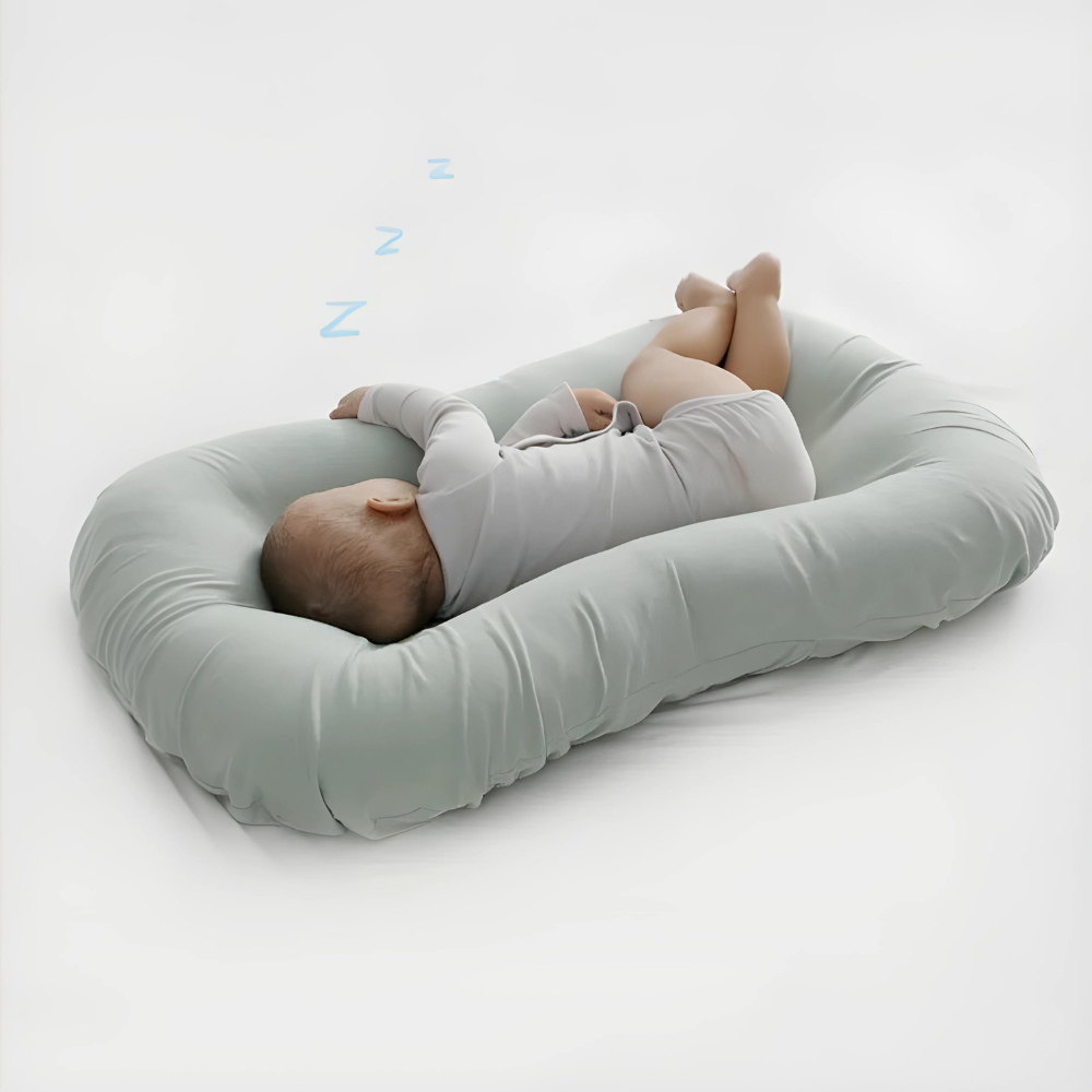 BabyComfort™ Orthopaedic Baby Pillow – Supports Healthy Head Shape & Sleep