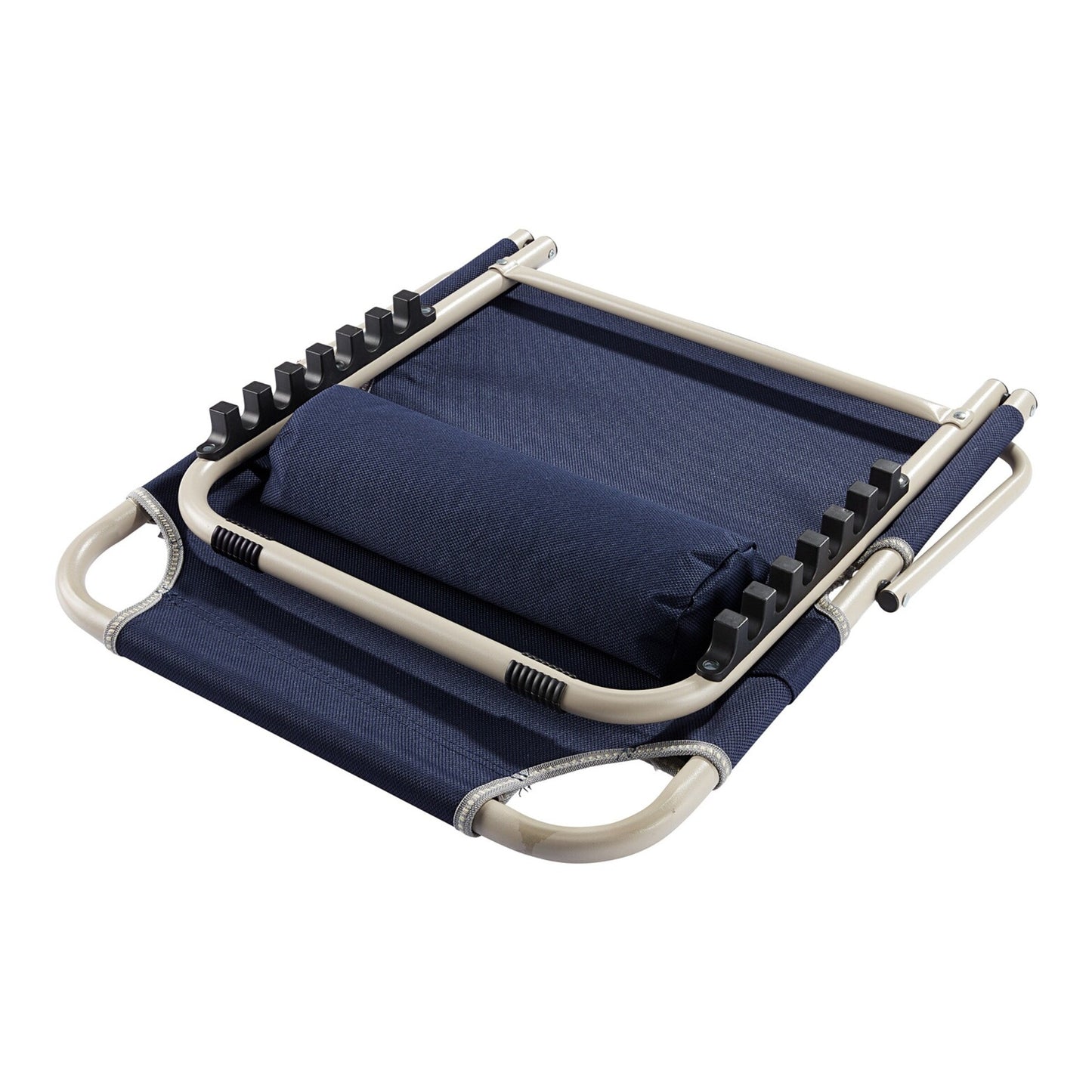 LumbarLux Adjustable Backrest – Customizable Comfortable Lumbar Support with Head Cushion