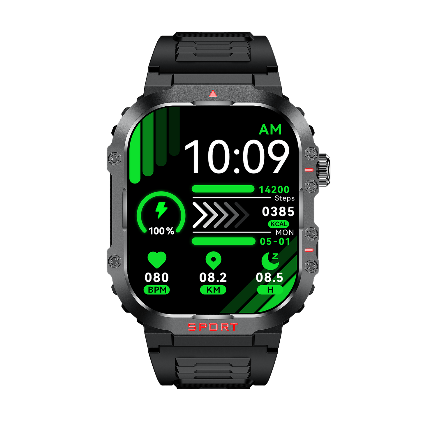 Sugar PRO 5 | Smart Glucose Monitoring Watch – Track Blood Sugar, Heart Rate & Fitness