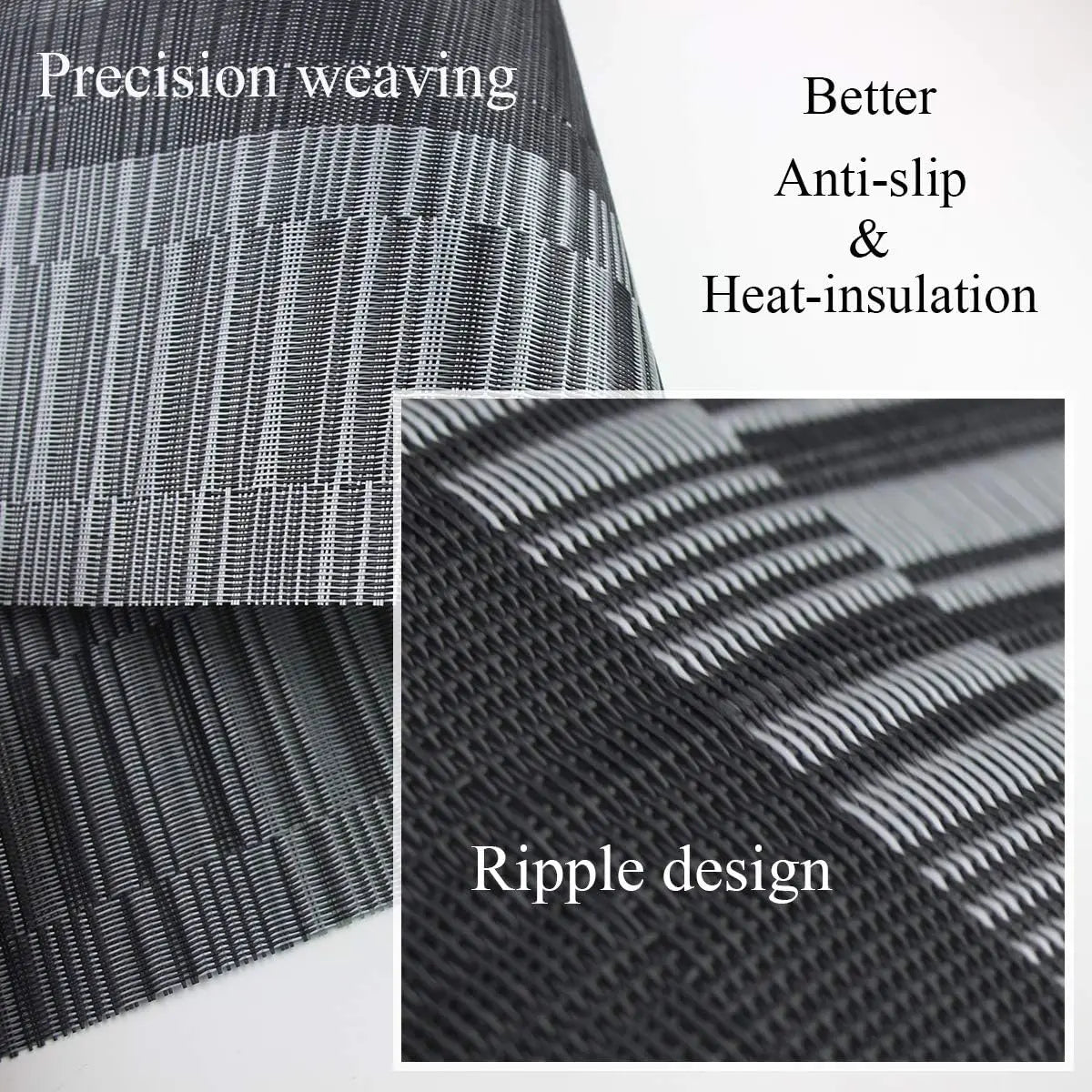 SturdyWoven – Premium Washable Heat-Resistant Placemats (Set of 4)