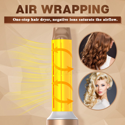 7-in-1 Airwrap Hair Styler | Multi-Functional Styling Tool for Curls, Waves & Straightening