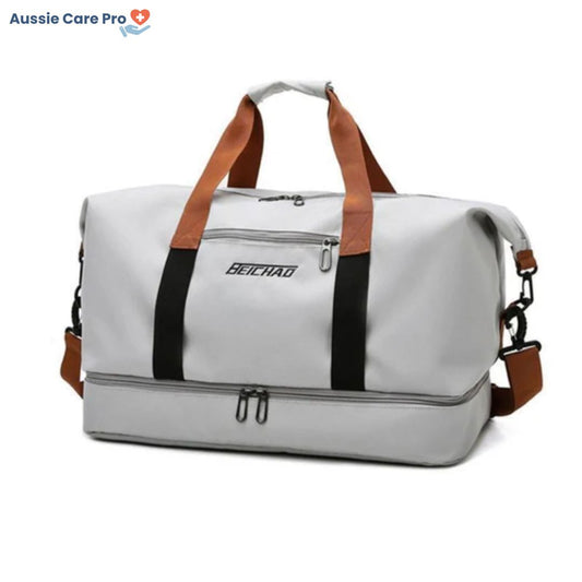 Waterproof Sports & Travel Duffel Bag with Shoe Compartment