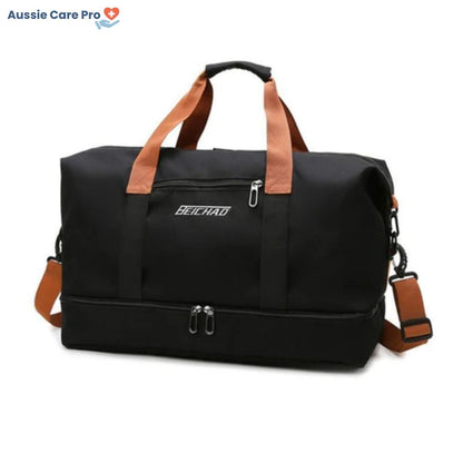 Waterproof Sports & Travel Duffel Bag with Shoe Compartment