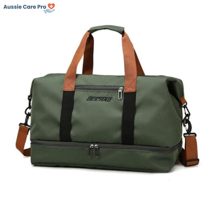 Waterproof Sports & Travel Duffel Bag with Shoe Compartment