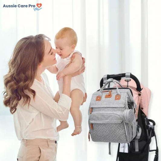 Baby Diaper Bag with Changing Station – Waterproof Backpack