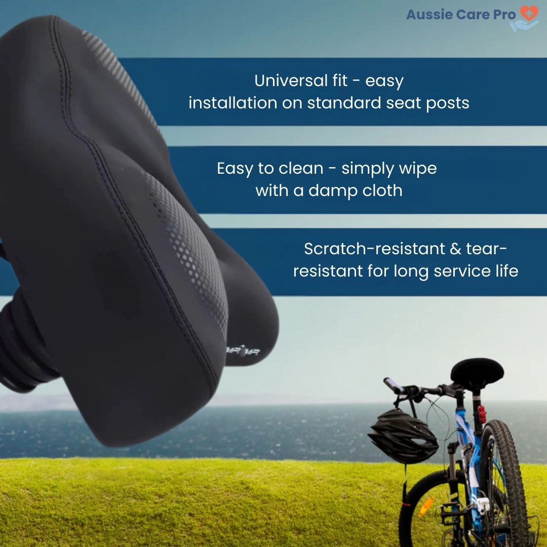 Ergonomic Bike Seat – Comfortable Gel Padded Saddle