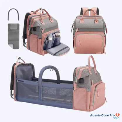 Baby Diaper Bag with Changing Station – Waterproof Backpack