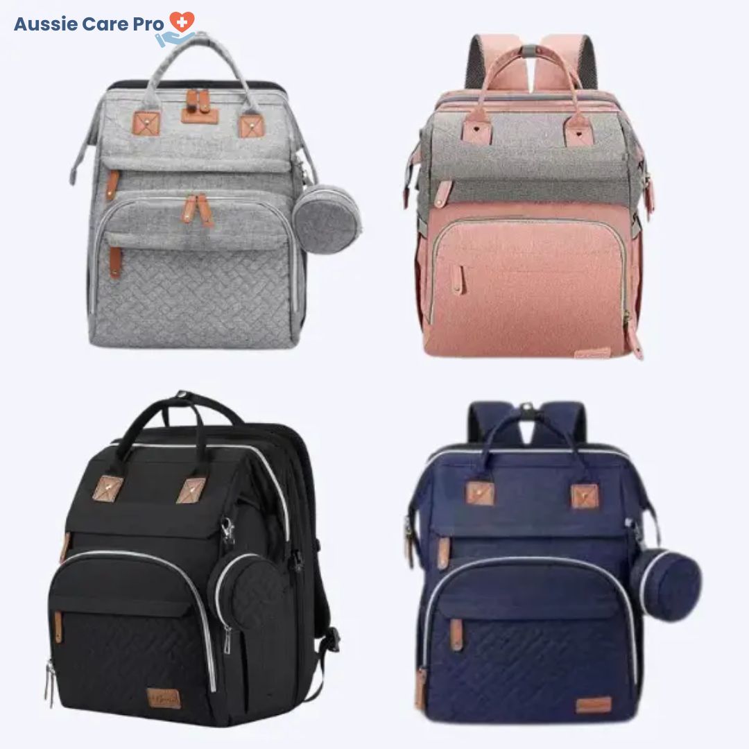 Baby Diaper Bag with Changing Station – Waterproof Backpack