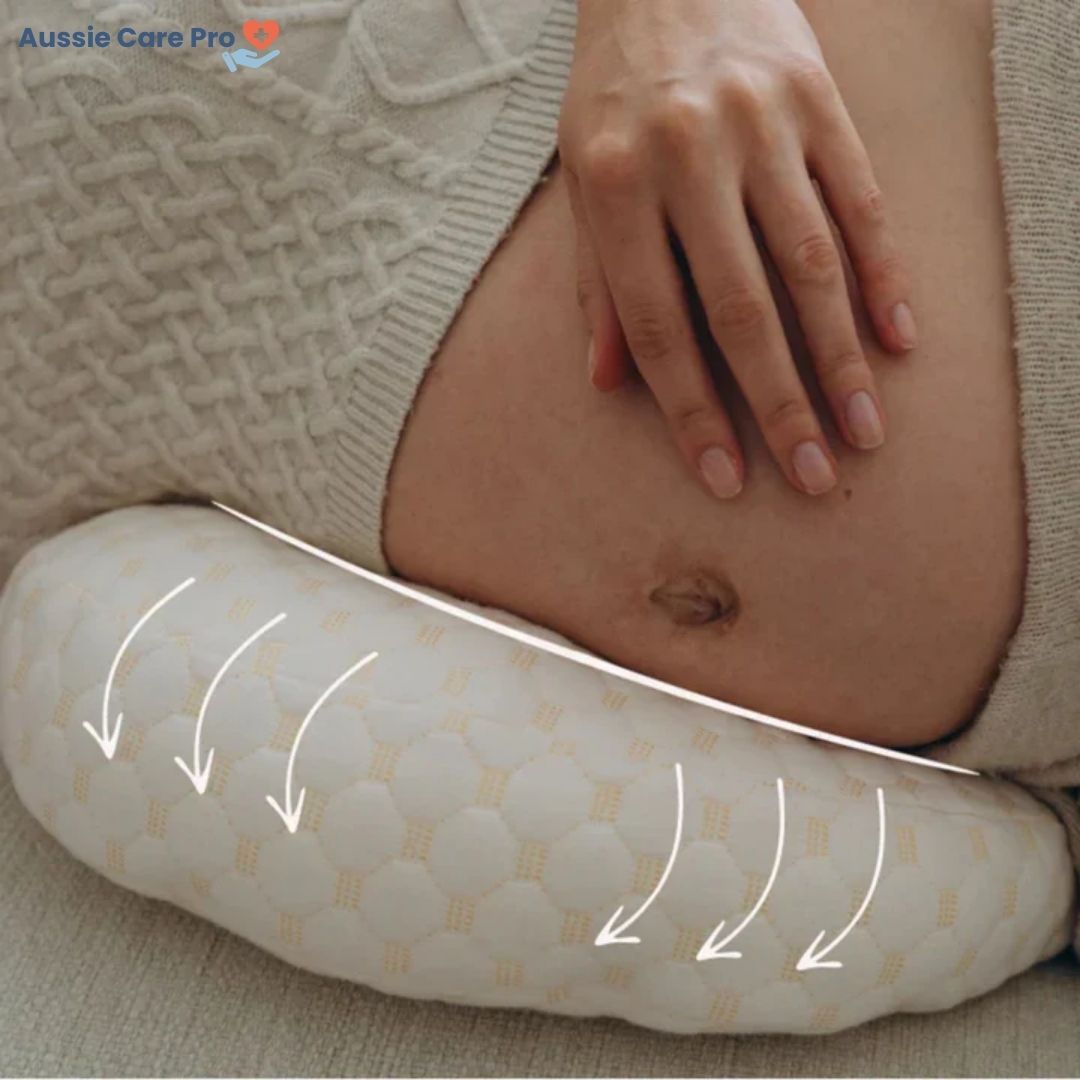 Pregnancy Pillow – Ergonomic Belly & Back Support