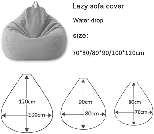 Luxury Linen Bean Bag – Ergonomic & Stylish Comfort Seating