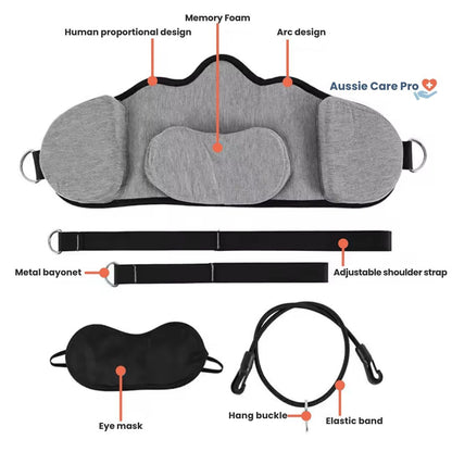 Cervical Neck Traction Hammock – Instant Neck Pain Relief, Posture Support & Spine Alignment