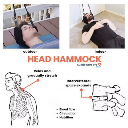 Cervical Neck Traction Hammock – Instant Neck Pain Relief, Posture Support & Spine Alignment