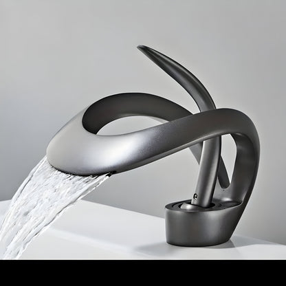 AquaGleam – Minimalist Bathroom Basin Tap