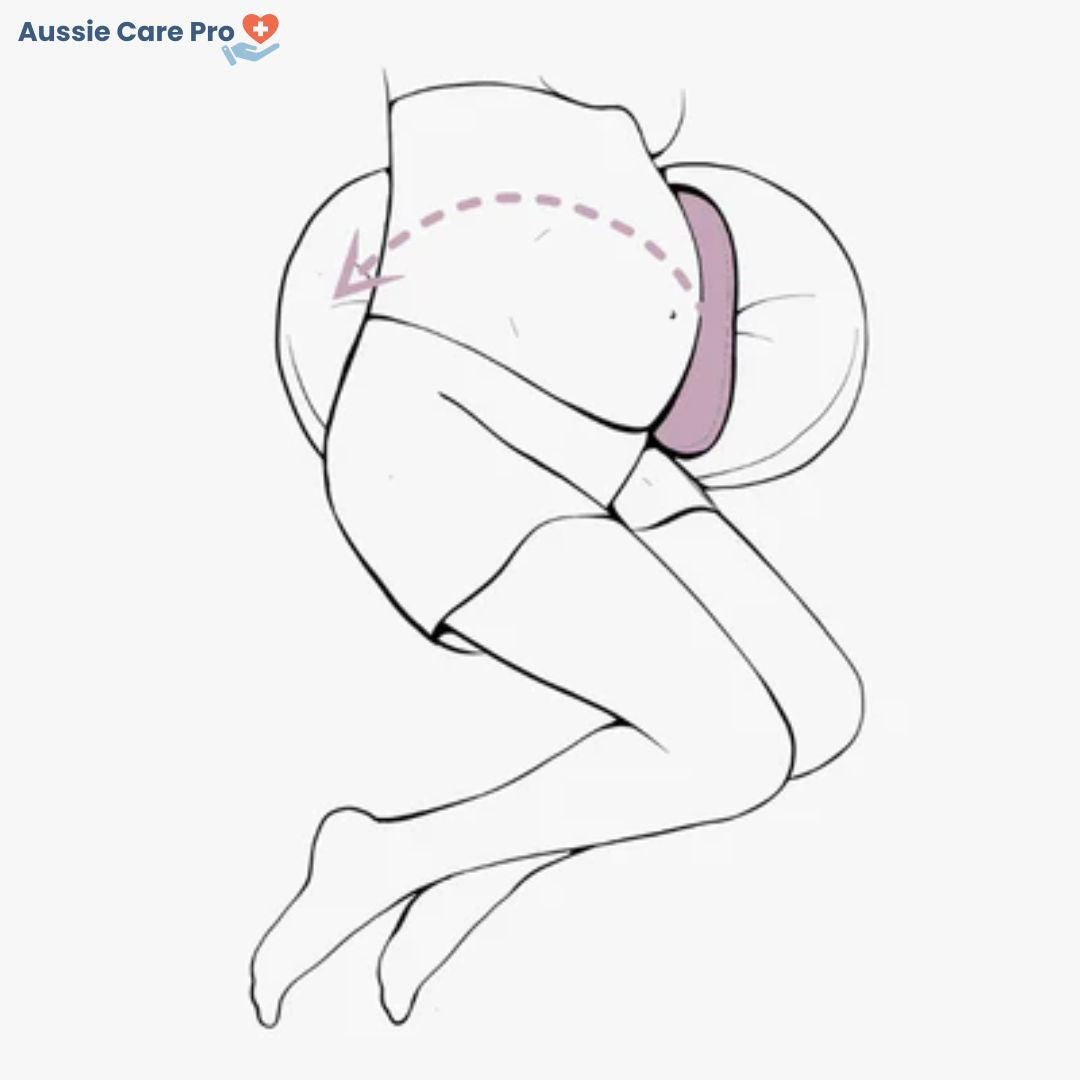 Pregnancy Pillow – Ergonomic Belly & Back Support