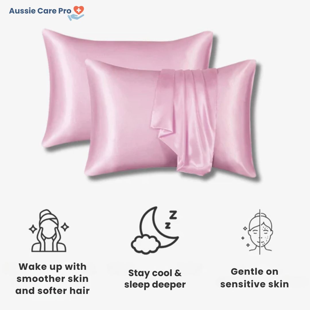 Silk Pillowcase Cover – Luxury Mulberry Silk for Skin & Hair