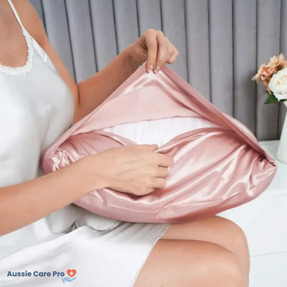 Silk Pillowcase Cover – Luxury Mulberry Silk for Skin & Hair