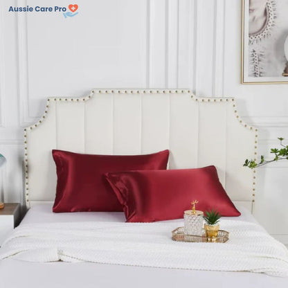 Silk Pillowcase Cover – Luxury Mulberry Silk for Skin & Hair
