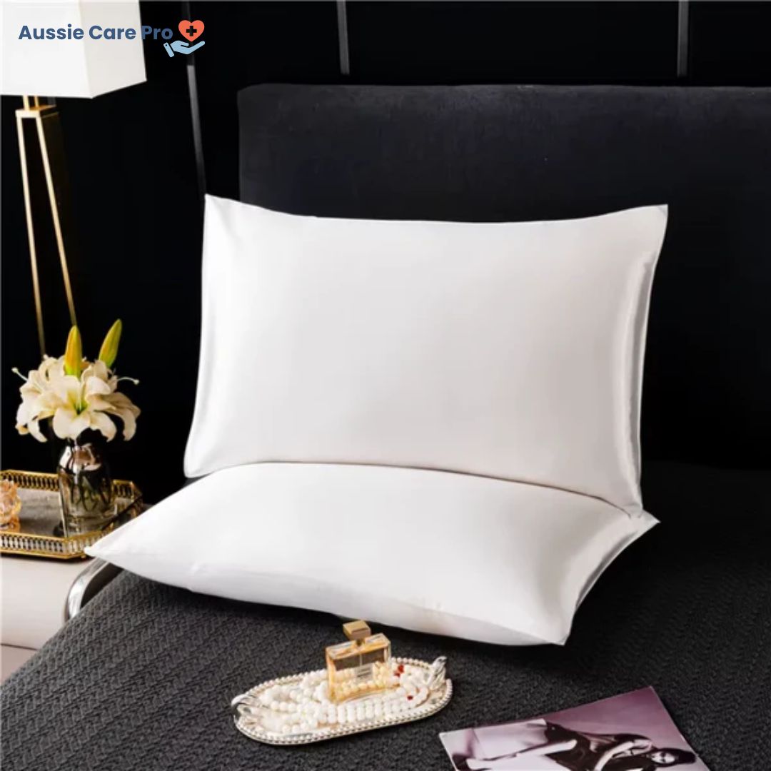 Silk Pillowcase Cover – Luxury Mulberry Silk for Skin & Hair