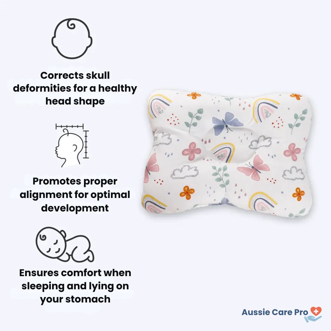 Ergonomic Baby Pillow – Newborn Head Support
