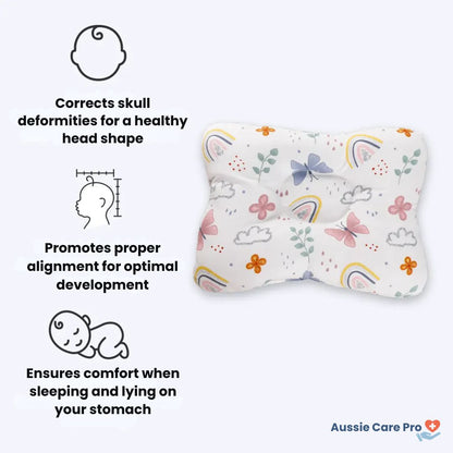 Ergonomic Baby Pillow – Newborn Head Support
