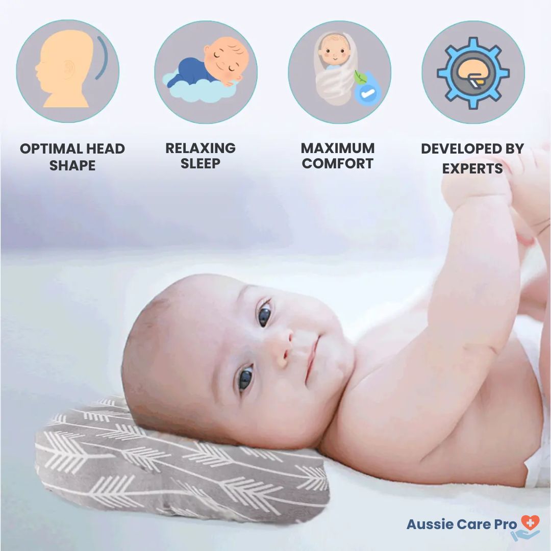 Ergonomic Baby Pillow – Newborn Head Support