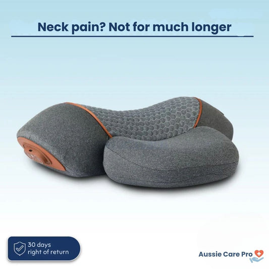 Neck Pain Relief Device – Massage, Heat & Stretch Therapy