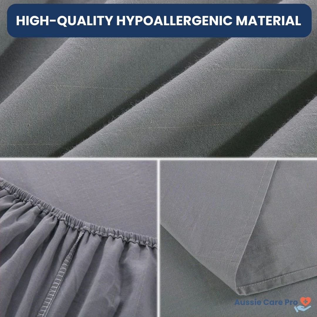 Earthing Grounding Bed Sheet – Organic Cotton & Silver Fiber