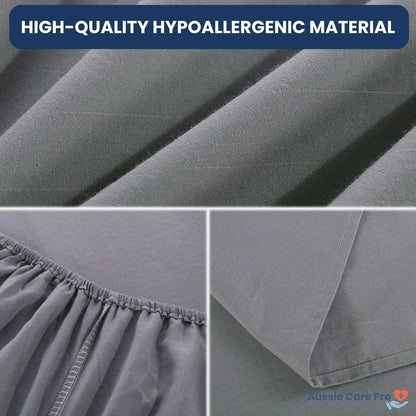Earthing Grounding Bed Sheet – Organic Cotton & Silver Fiber