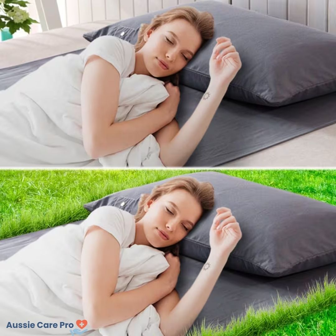 Earthing Grounding Bed Sheet – Organic Cotton & Silver Fiber
