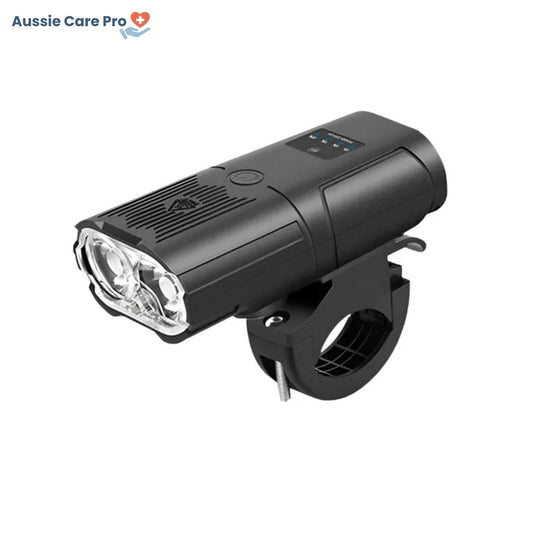 Ultra Bright Bike Light – 6000 Lumen Rechargeable Headlight