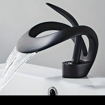 AquaGleam – Minimalist Bathroom Basin Tap