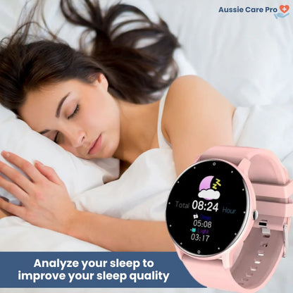 VitalSync Smart Health Watch – Blood Pressure, Heart Rate & SpO₂ Monitor, Sleep Tracker, Fitness Watch
