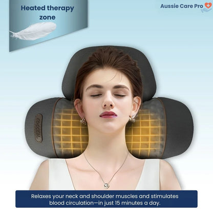 Neck Pain Relief Device – Massage, Heat & Stretch Therapy