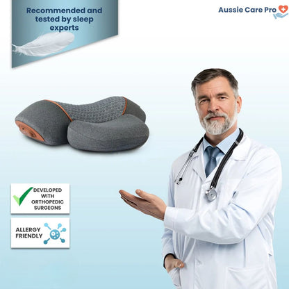 Neck Pain Relief Device – Massage, Heat & Stretch Therapy