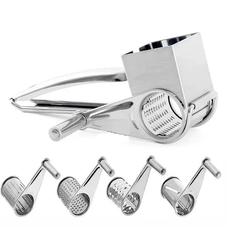 Rotary Cheese Grater – Stainless Steel Kitchen Essential for Effortless Grating