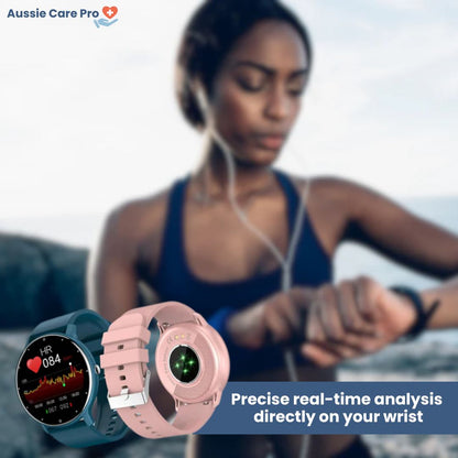 VitalSync Smart Health Watch – Blood Pressure, Heart Rate & SpO₂ Monitor, Sleep Tracker, Fitness Watch