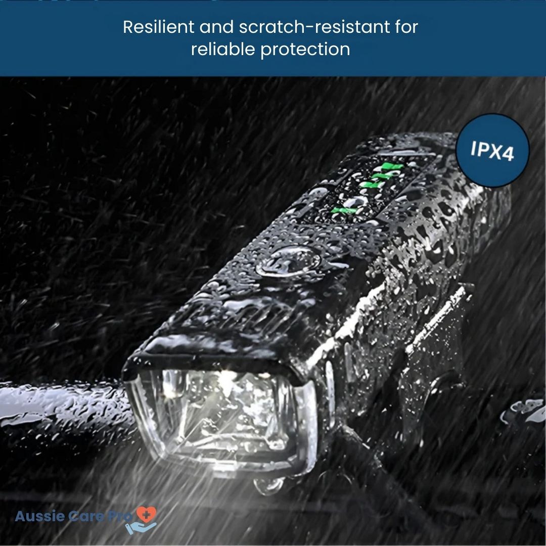 Ultra Bright Bike Light – 6000 Lumen Rechargeable Headlight