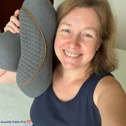 Neck Pain Relief Device – Massage, Heat & Stretch Therapy