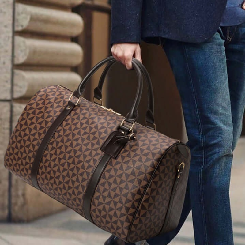 Westman – Premium Leather Unisex Travel Bag Stylish Duffle Bag