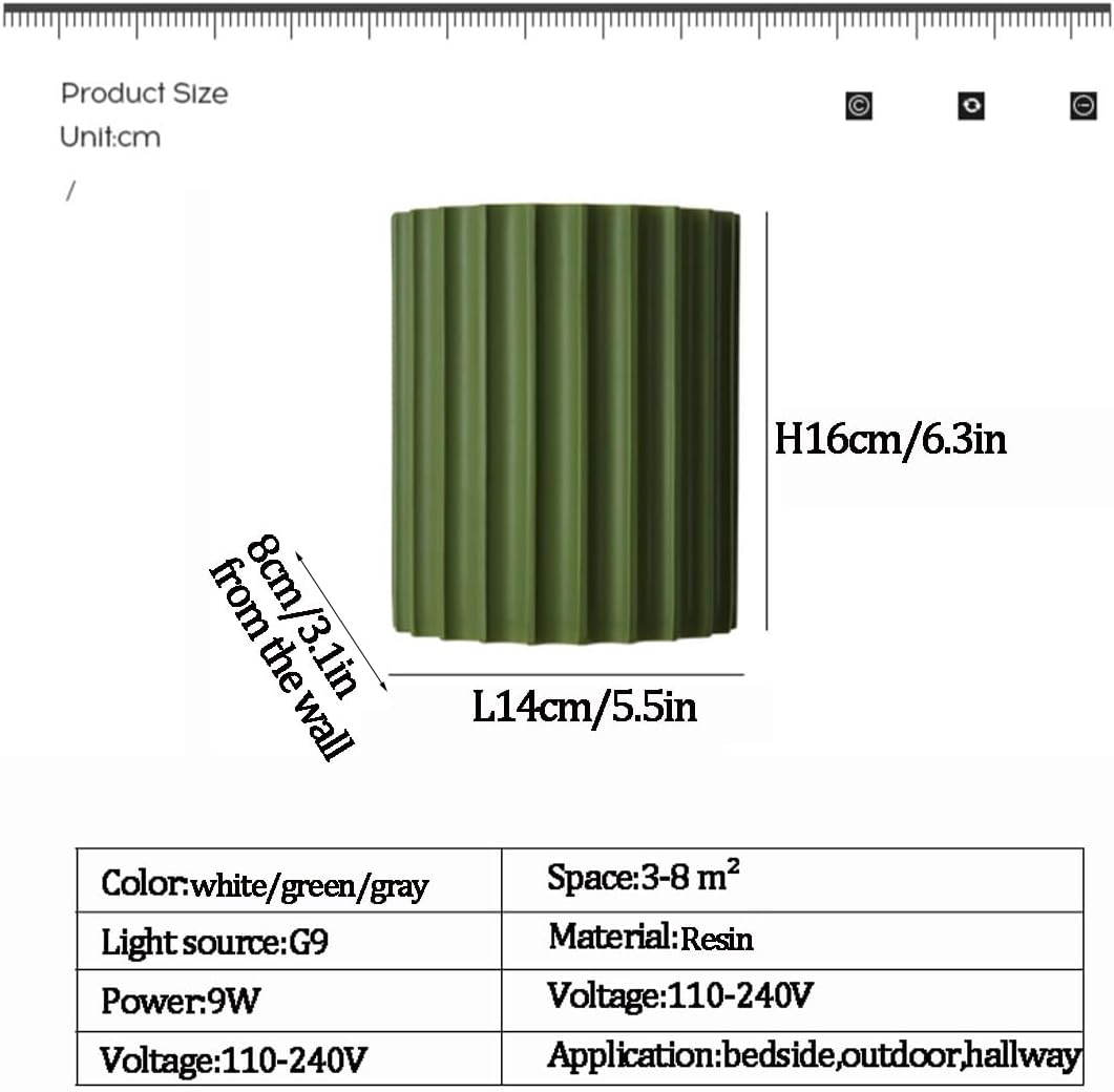 Minimalist LED Wall Light – Soft Glow Up & Down Accent Lighting for Indoor Spaces