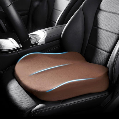 DriveUp Car Booster Cushion – Memory Foam Seat Riser for Extra Height & Driving Comfort