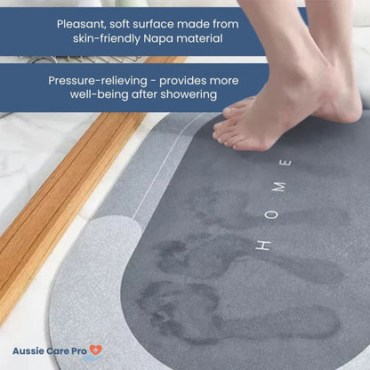 QuickDry – Ultra-Absorbent Fast-Drying Bathroom Mat | Anti-Slip & Hygienic