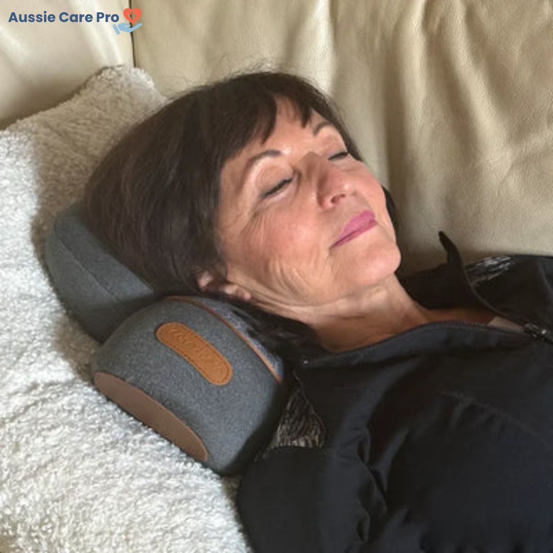 Neck Pain Relief Device – Massage, Heat & Stretch Therapy