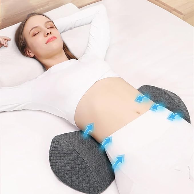 OrthoRest™ Lumbar Support Pillow – Instant Back Pain Relief & Better Sleep