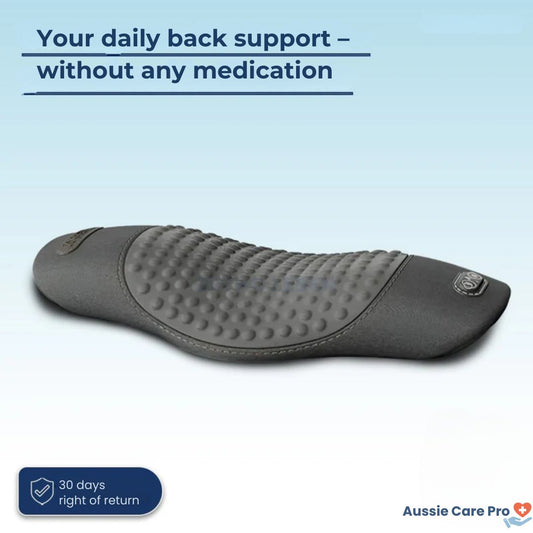 Back Pain Relief Device – Massage, Heat & Stretch Support