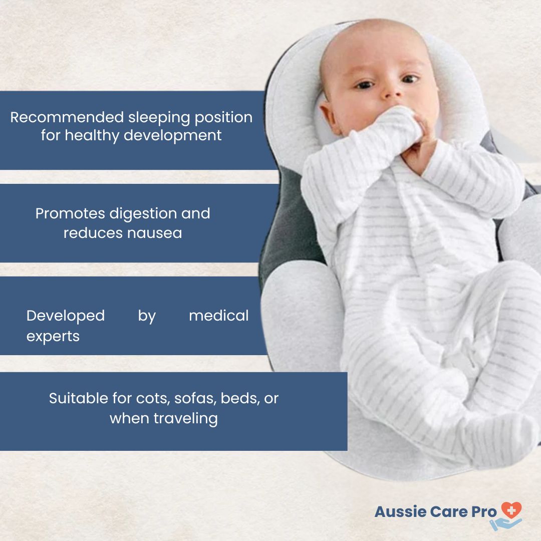 Orthopedic Baby Nest Bed – Anti Flat Head Support