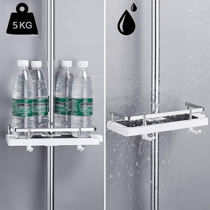 BathBuddy | No-Drill Shower Shelf – Space-Saving Bathroom Storage