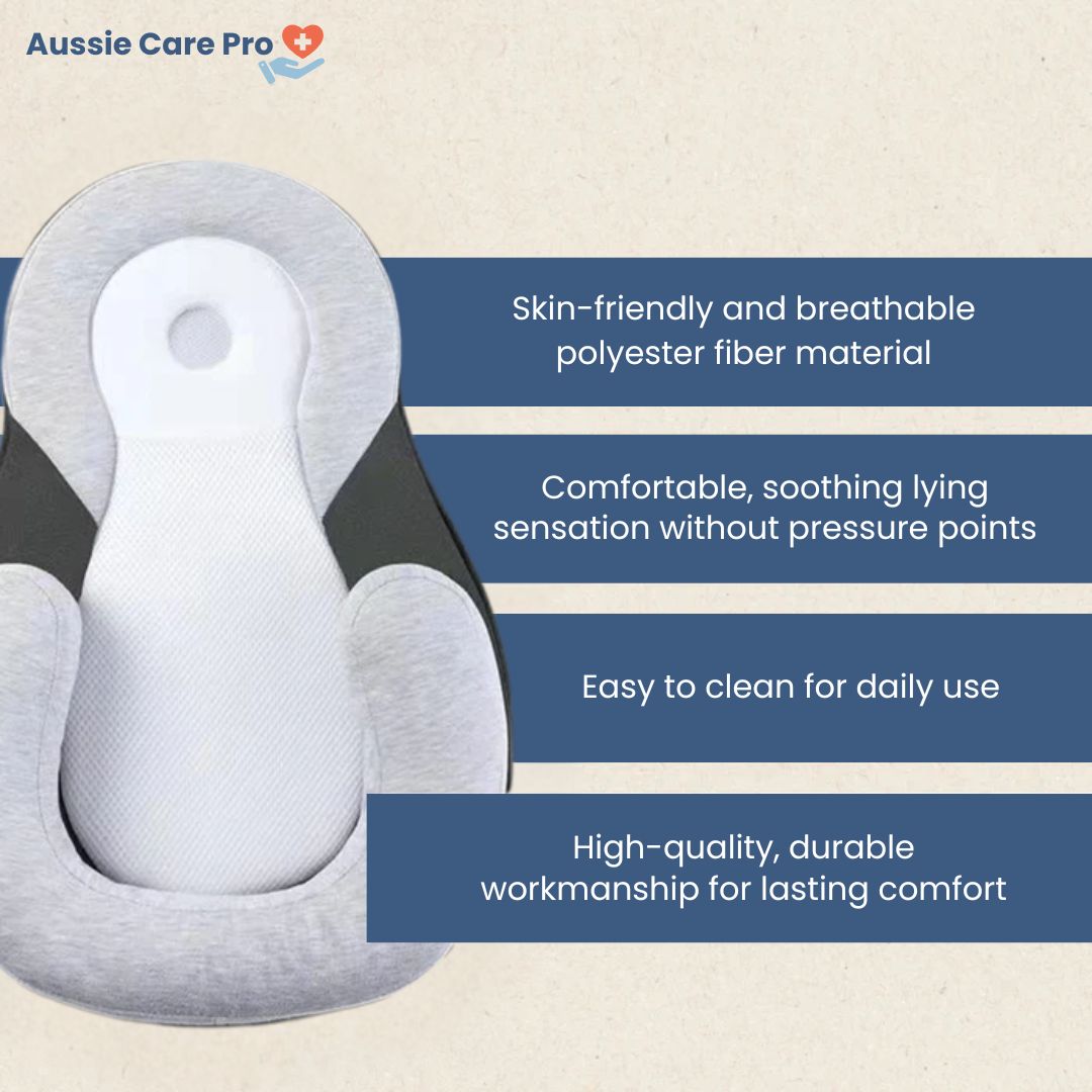 Orthopedic Baby Nest Bed – Anti Flat Head Support